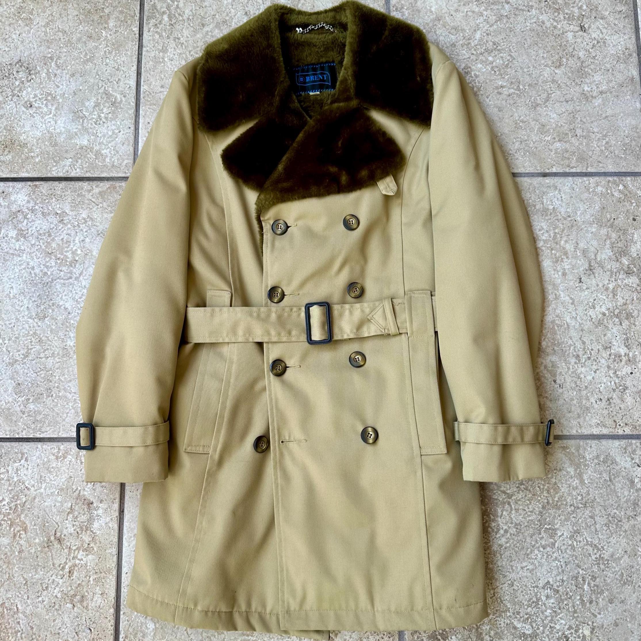 ジャケット・アウター VINTAGE BRENT WOOL DOUBLE BREASTED COAT Brent Jacket - Etsy