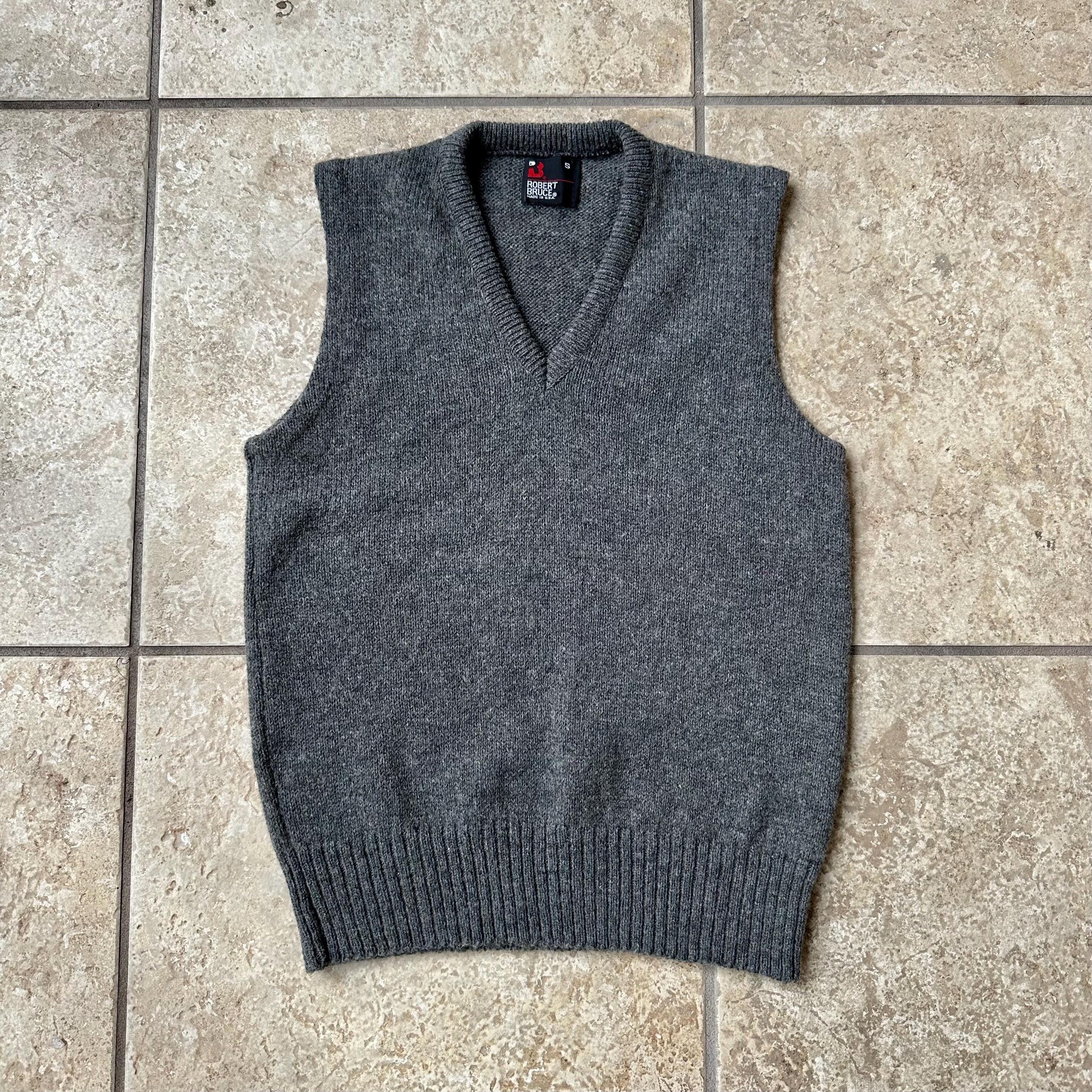 トップス VINTAGE wool vest MADE IN USA 70s 70s Wool Vest - Etsy