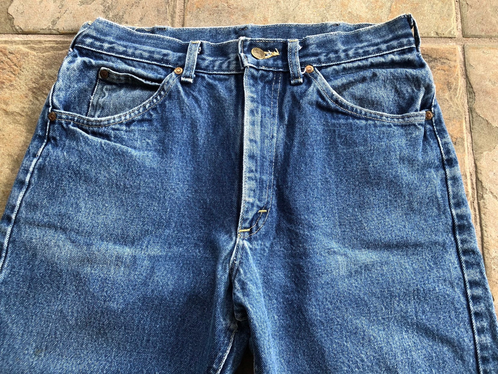 Vintage LEE RIDERS Blue Cotton Denim 