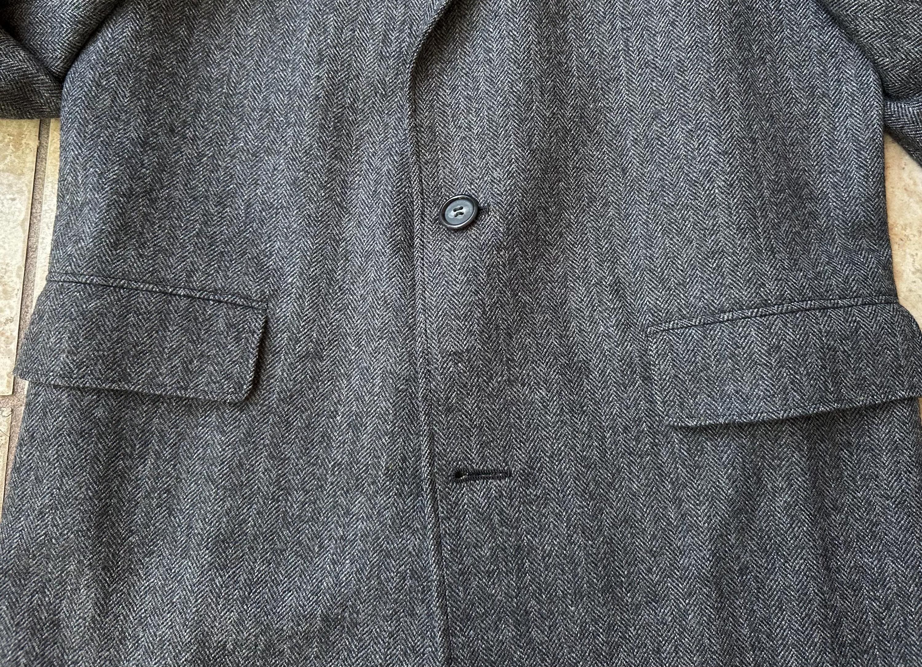 ジャケット・アウター 87-88FW y50's style herringbone chester ジャケット・アウター 87-88FW y50's style herringbone chester