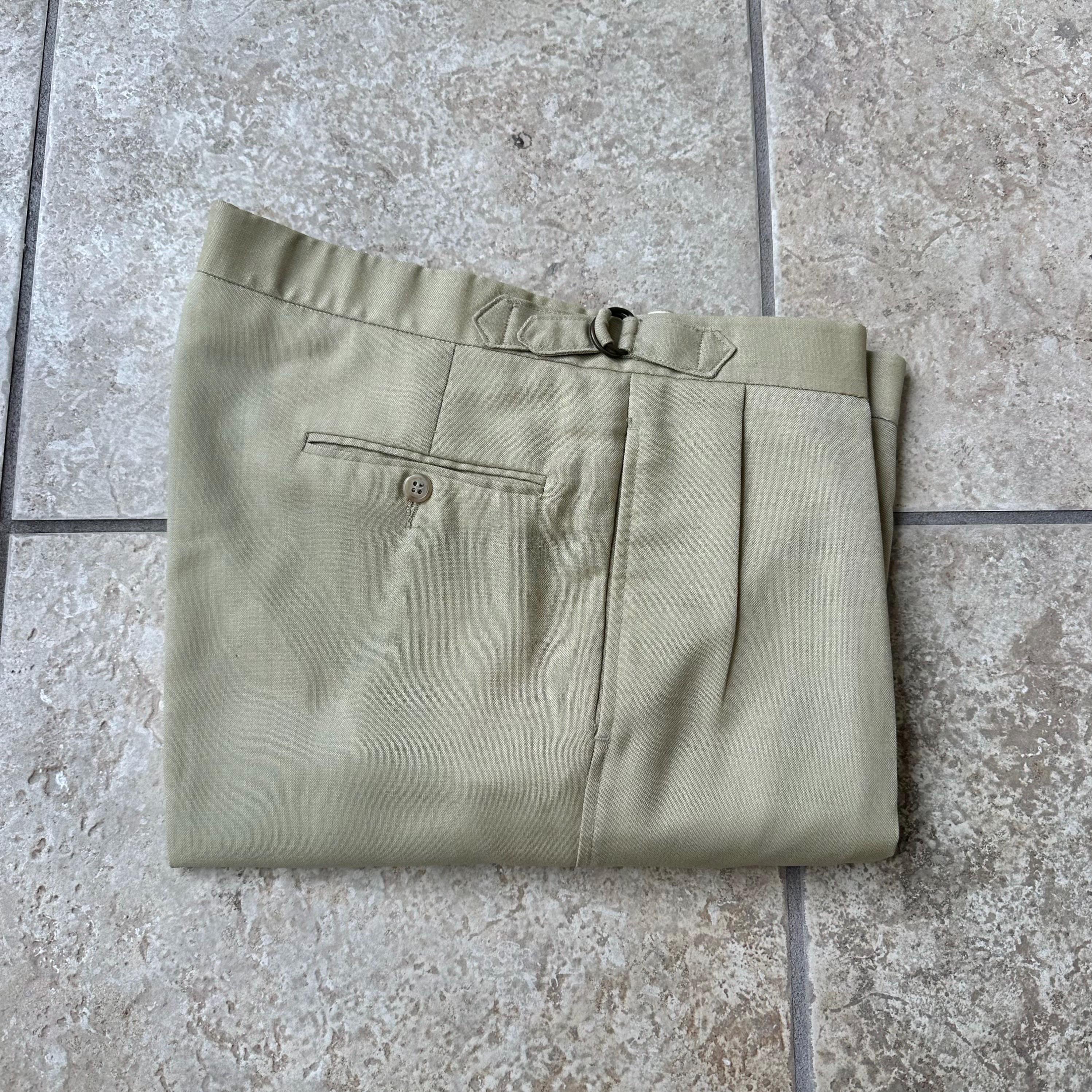 Tropical Wool Pant - Etsy