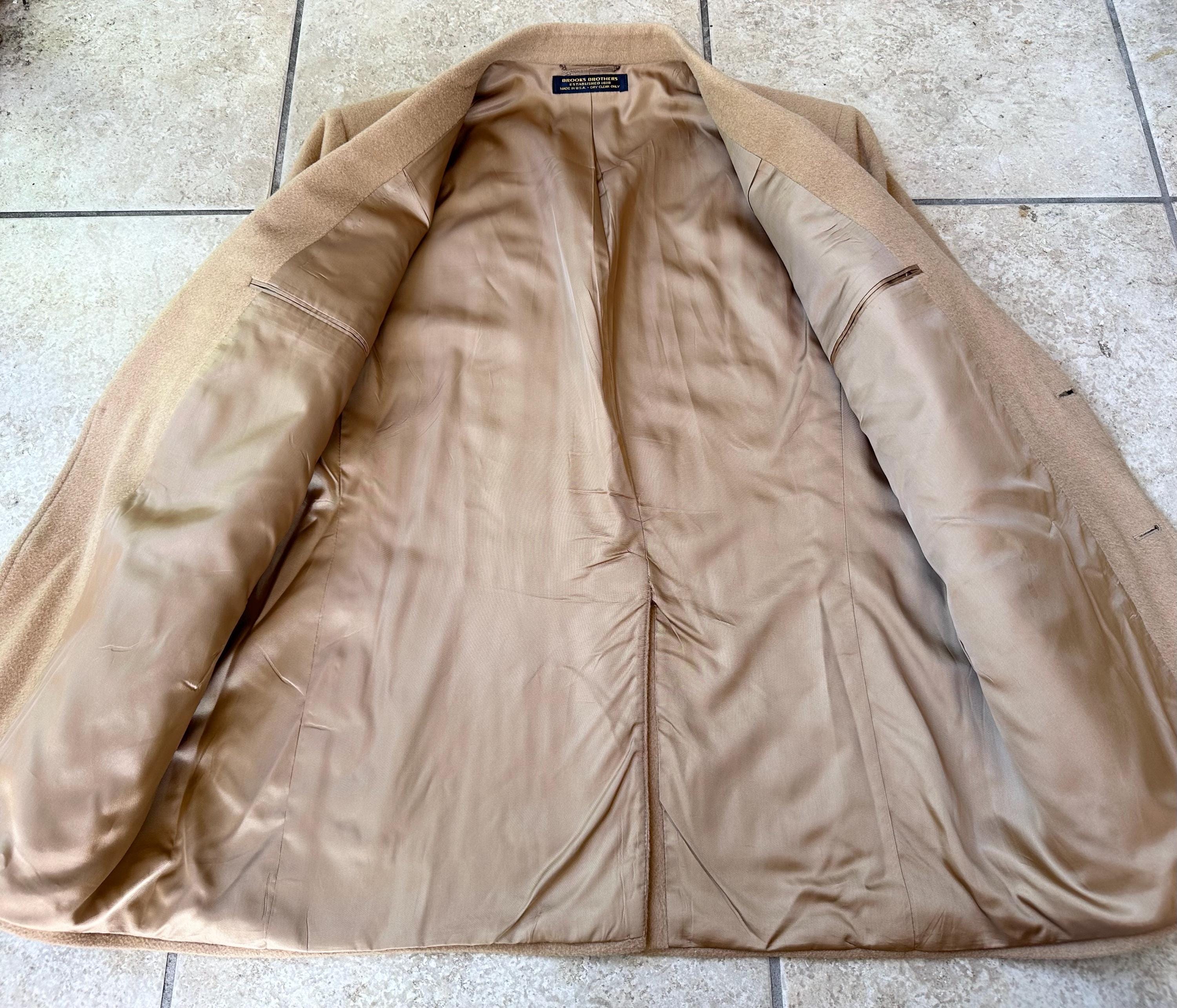 Brooks Brothers Camel Vintage USA製 Coat Hair Sport | 80s BROTHERS 