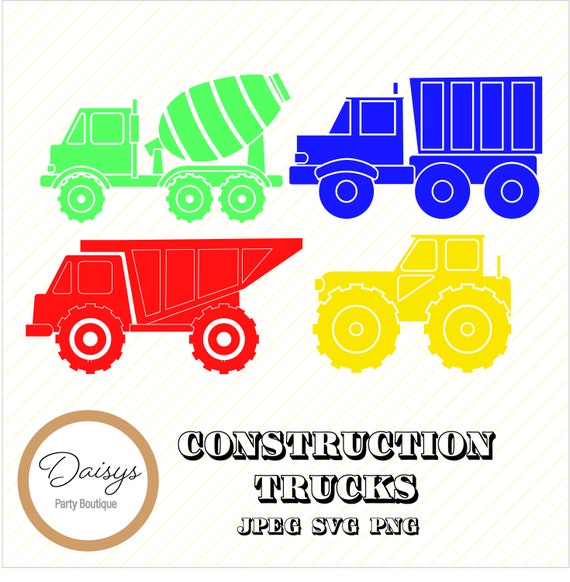 Listing All Trucks >> Construction Trucks Digital Print Files Png Jpeg Svg Listing All Trucks >> Construction Trucks Digital Print Files Png Jpeg Svg