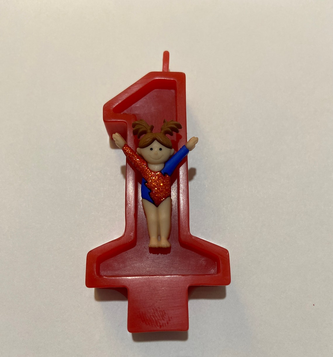 Gymnast 2 Birthday Number Candle Etsy