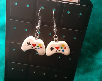Game controller earrings
