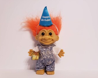 Happy Birthday Troll Etsy Happy Birthday Troll Etsy