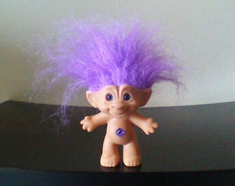 Purple Troll Hair Etsy