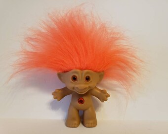Wishnik titanium kyanite crystal troll doll