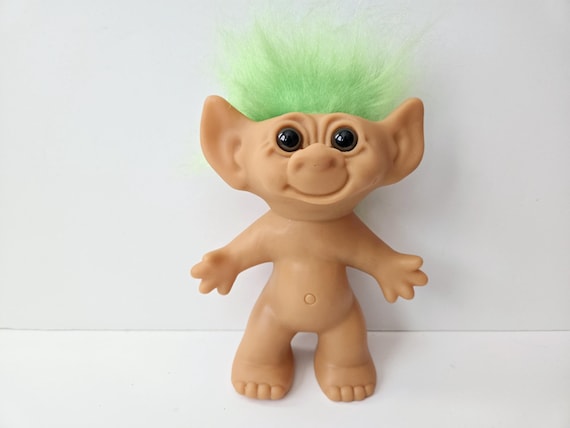 ヴィンテージ ウィッシュニック トロール人形、ウニーダ、ダブルホース