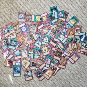 Vintage Lot of 100 Yugioh Cards 1st Edition 1996 Cards NM Near Mint Konami Vintage Trading Cards Collectible Game Cards First Edition image 1