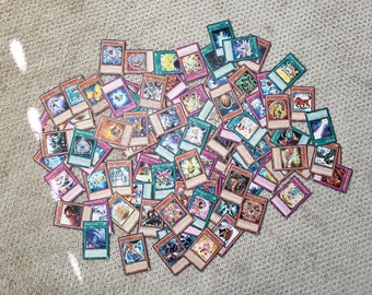 Vintage Lot of  100 Yugioh Cards 1st Edition 1996 Cards NM Near Mint Konami Vintage Trading Cards Collectible Game Cards First Edition