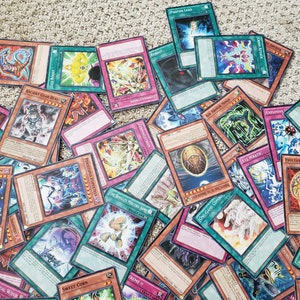 Vintage Lot of 100 Yugioh Cards 1st Edition 1996 Cards NM Near Mint Konami Vintage Trading Cards Collectible Game Cards First Edition image 3
