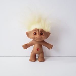 レア 海外 トロール Vintage Troll Doll Ace Novelty Treasure Troll Doll English