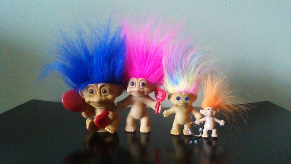 old fashioned troll dolls