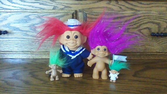 mini troll dolls