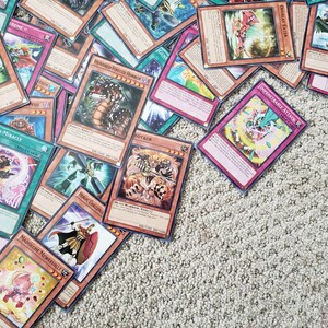 Vintage Lot of 100 Yugioh Cards 1st Edition 1996 Cards NM Near Mint Konami Vintage Trading Cards Collectible Game Cards First Edition image 6