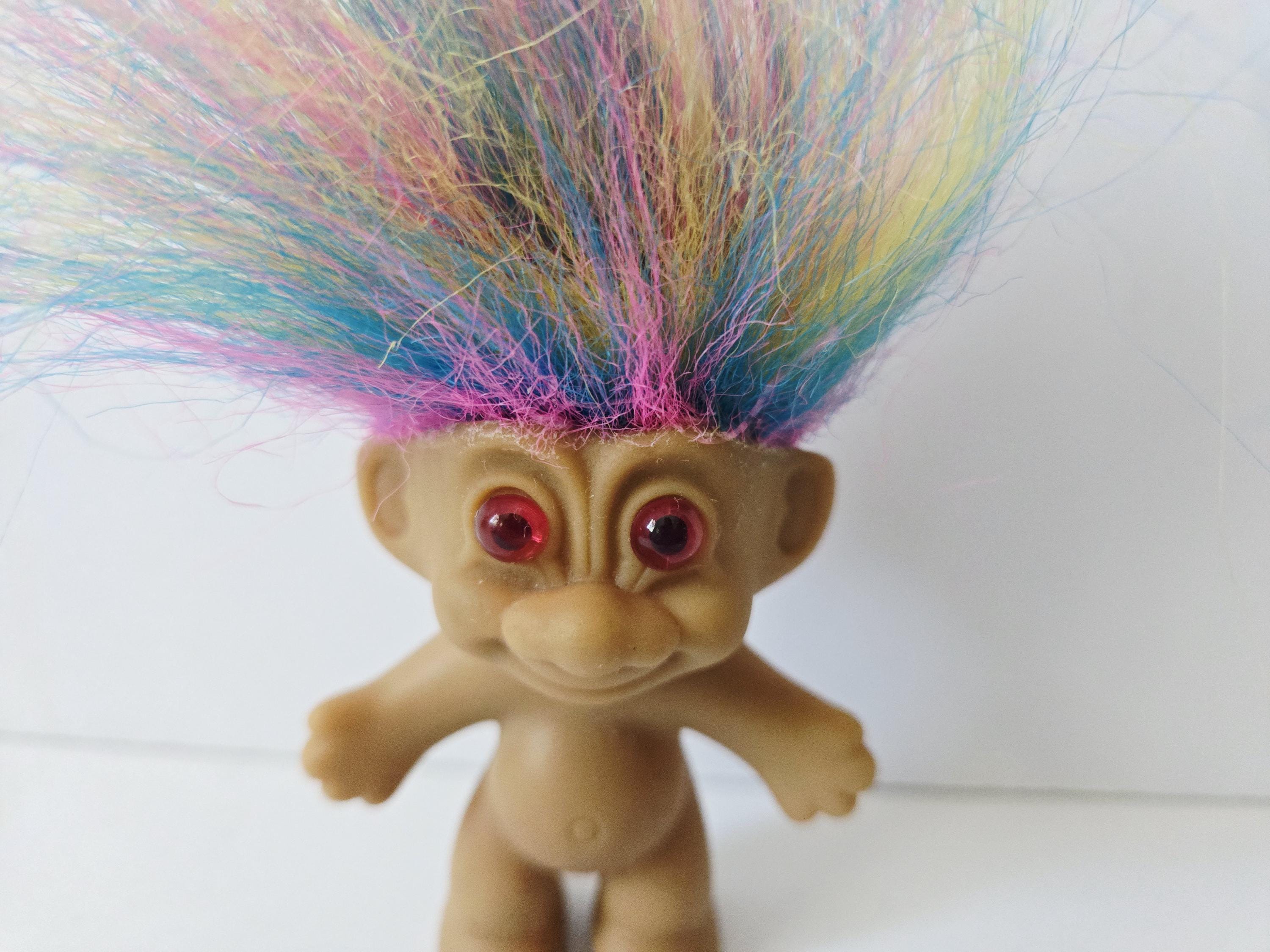 トロール人形　２体 トロール WORLD'S SMALLEST MICRO FIGURE TROLLS ※おまかせ1つ - 新潟