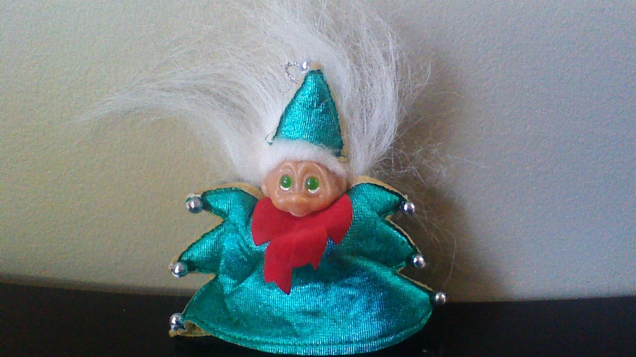 white troll doll