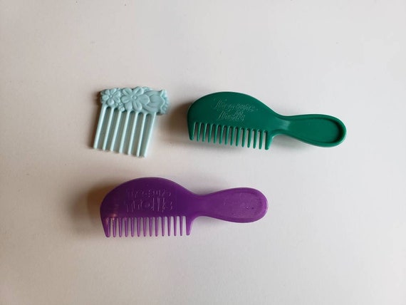 barbie brush and comb set