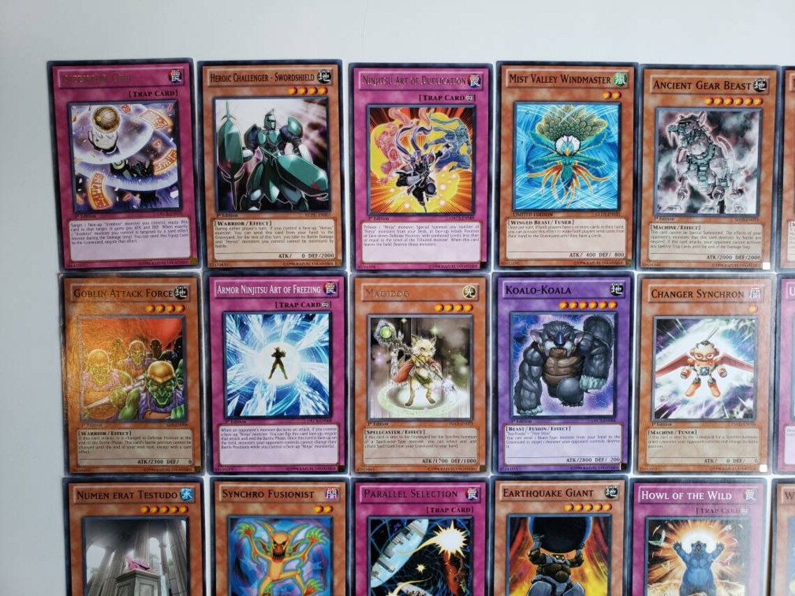 1996 yugioh cards value list