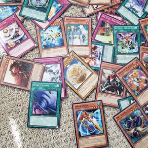 Vintage Lot of 100 Yugioh Cards 1st Edition 1996 Cards NM Near Mint Konami Vintage Trading Cards Collectible Game Cards First Edition image 10