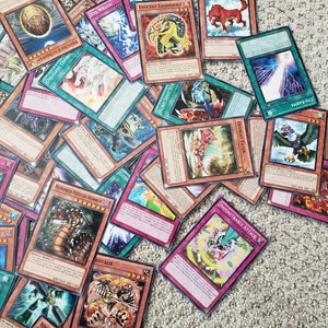 Vintage Lot of 100 Yugioh Cards 1st Edition 1996 Cards NM Near Mint Konami Vintage Trading Cards Collectible Game Cards First Edition image 5