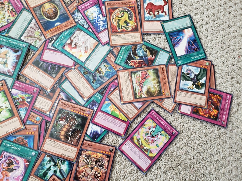 Vintage Lot of 100 Yugioh Cards 1st Edition 1996 Cards NM Near Mint Konami Vintage Trading Cards Collectible Game Cards First Edition image 5