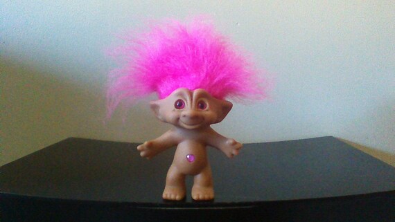 pink treasure troll