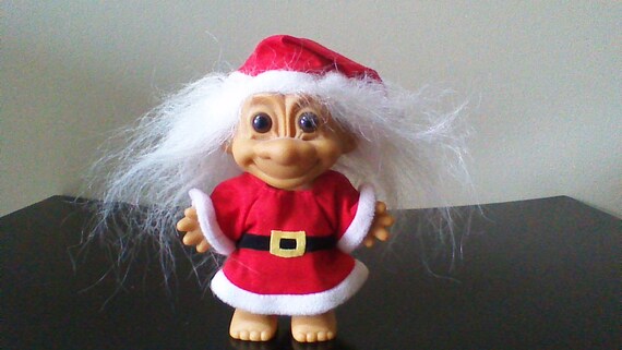 christmas troll doll