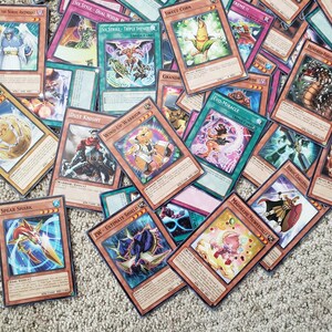 Vintage Lot of 100 Yugioh Cards 1st Edition 1996 Cards NM Near Mint Konami Vintage Trading Cards Collectible Game Cards First Edition image 7