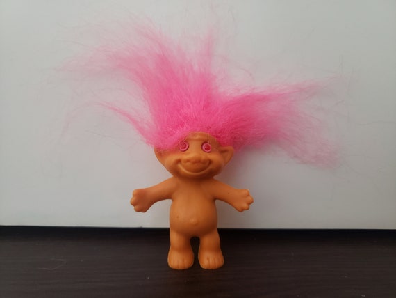 troll doll pink