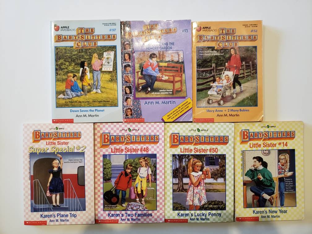 Vintage the Baby Sitters Club Books Lot of 7 Books Ann M Etsy