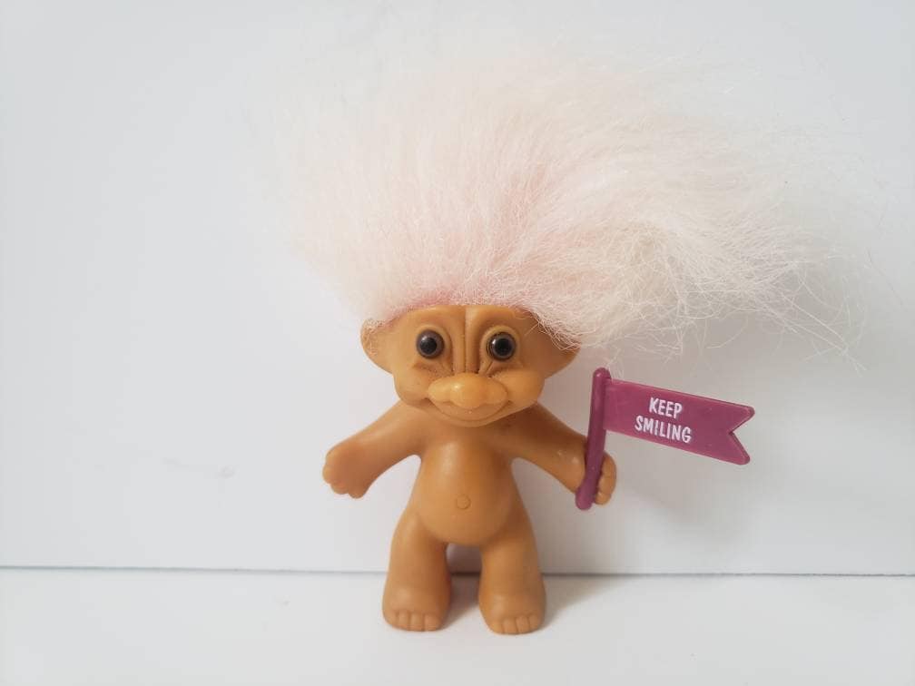 Troll doll hotsell yellow hair