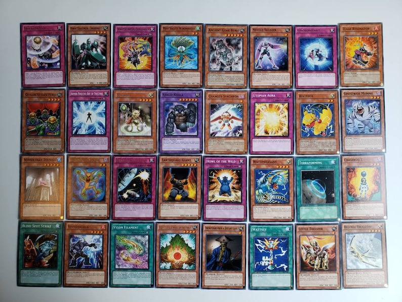 Vintage Lot of Yugioh Cards 1st Edition 1996 Yugioh Cards NM Etsy