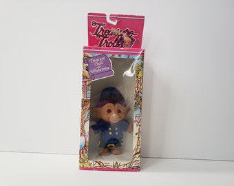 トロール人形 紫髪 幸運ビンゴ ヴィンテージ レトロ ラス レア 新品