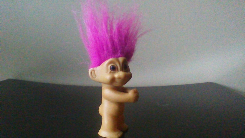 Purple Hair Russ Troll Painter