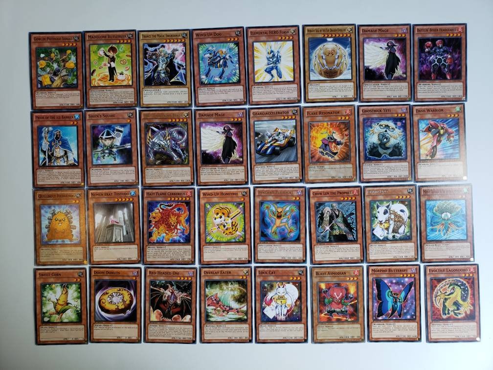 Vintage Lot Of Yugioh Cards 1st Edition 1996 Yugioh Cards Nm Etsy
