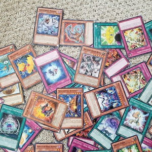 Vintage Lot of 100 Yugioh Cards 1st Edition 1996 Cards NM Near Mint Konami Vintage Trading Cards Collectible Game Cards First Edition image 8