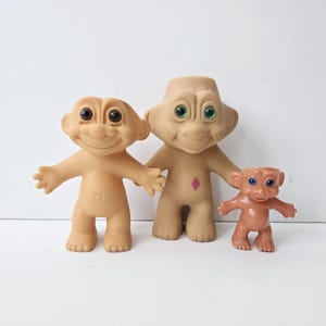 ヴィンテージ トロール人形、ラス トロール、ミニ トロール ヴィンテージ トロール人形、ラス トロール、ミニ トロール