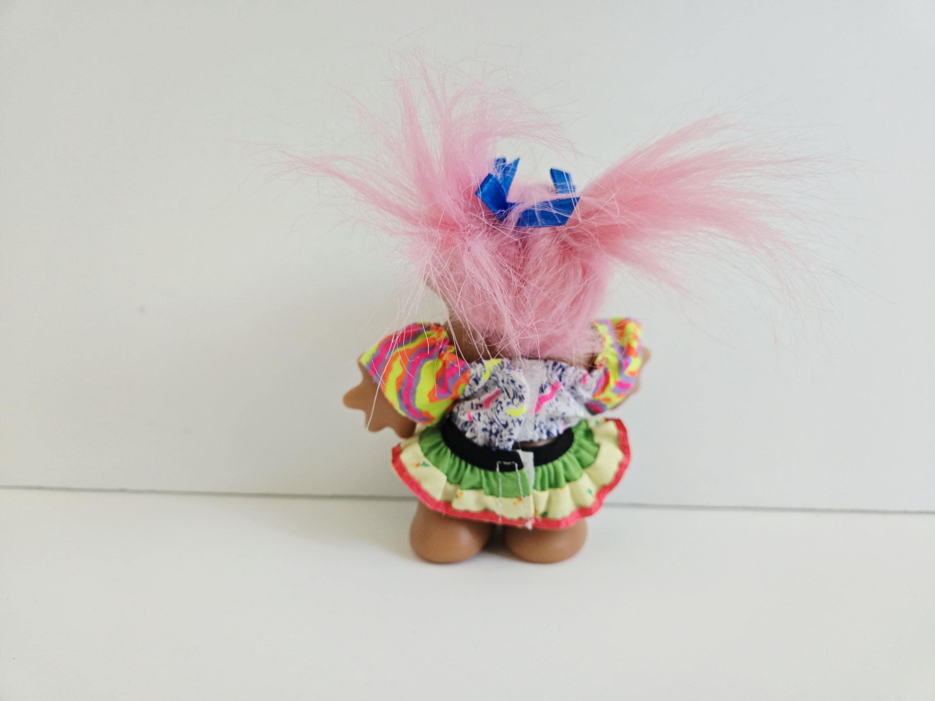 ヴィンテージ ダム トロール人形、おじいちゃんトロール、オリジナルの