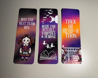 Trick or Readathon 2026 Boekenleggers setje