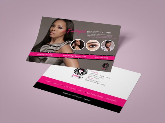 2 sided salon flyer design hair salon flyer beauty salon etsy hair salon flyer ideas