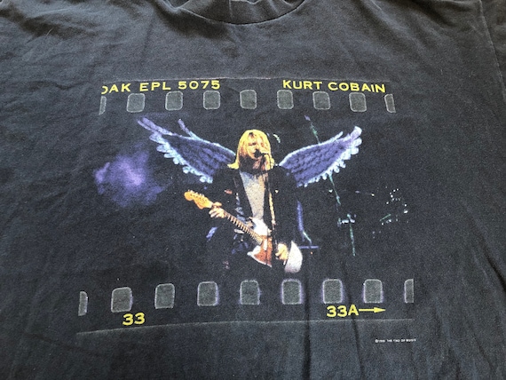 1999 Kurt Cobain with Angel Wings Nirvana vintage… - image 2