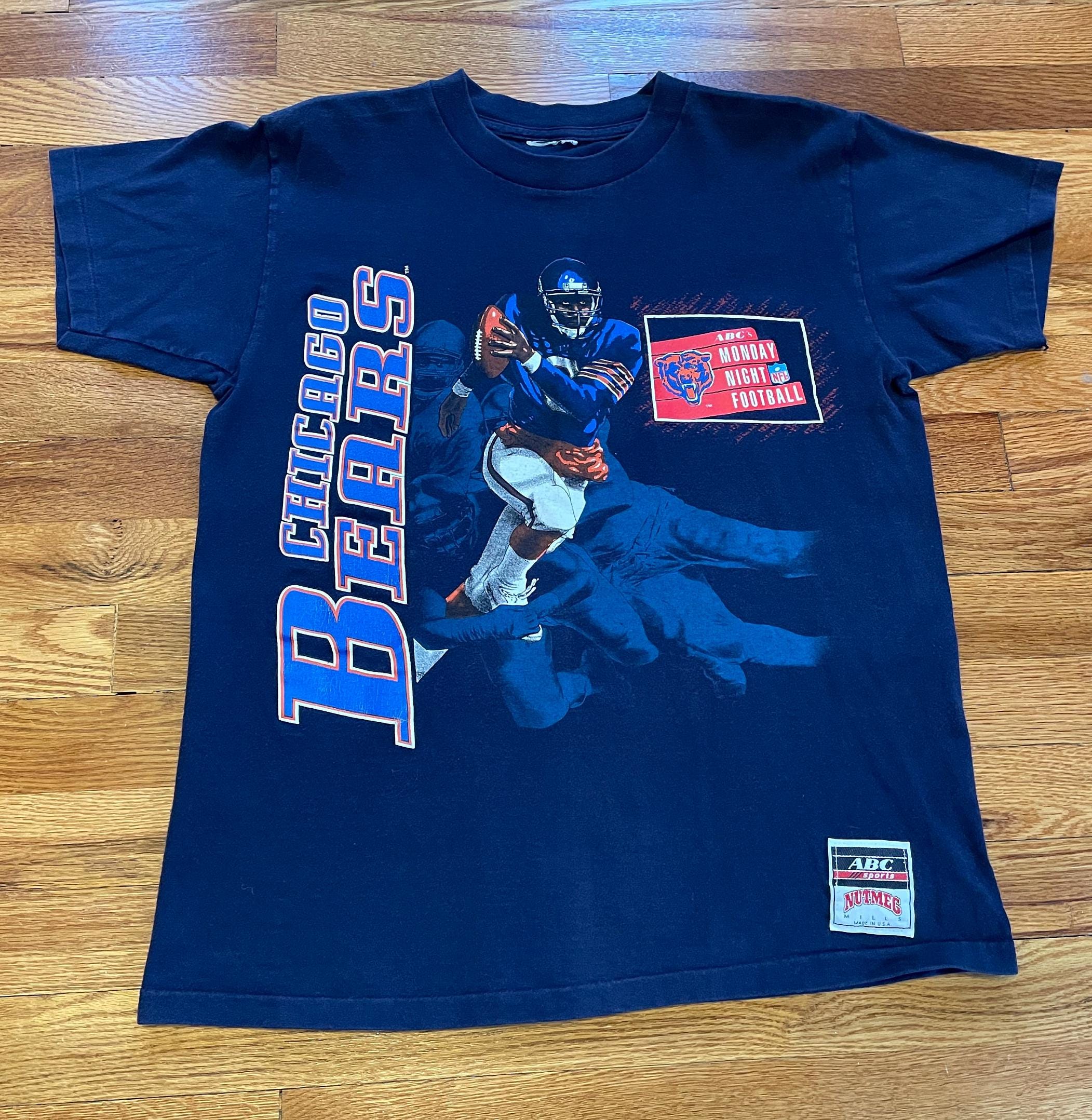 90s Chicago Bears T-shirt, ABC Sports Monday Night Football, Size