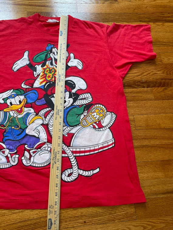 Insane 90s Disney Hip Hop T-shirt Group Rap Tee XL Mickey Mouse