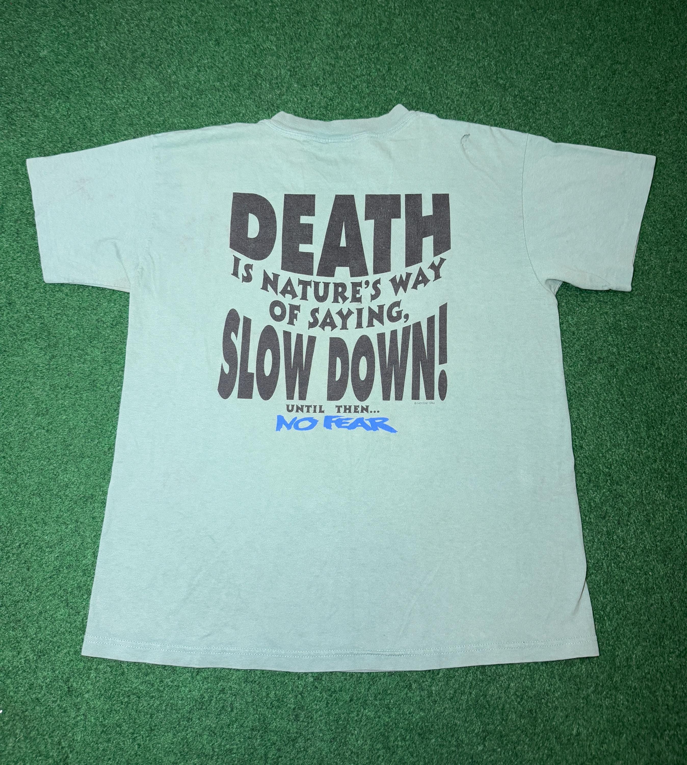 Vintage 90s No Fear T-shirt - Etsy