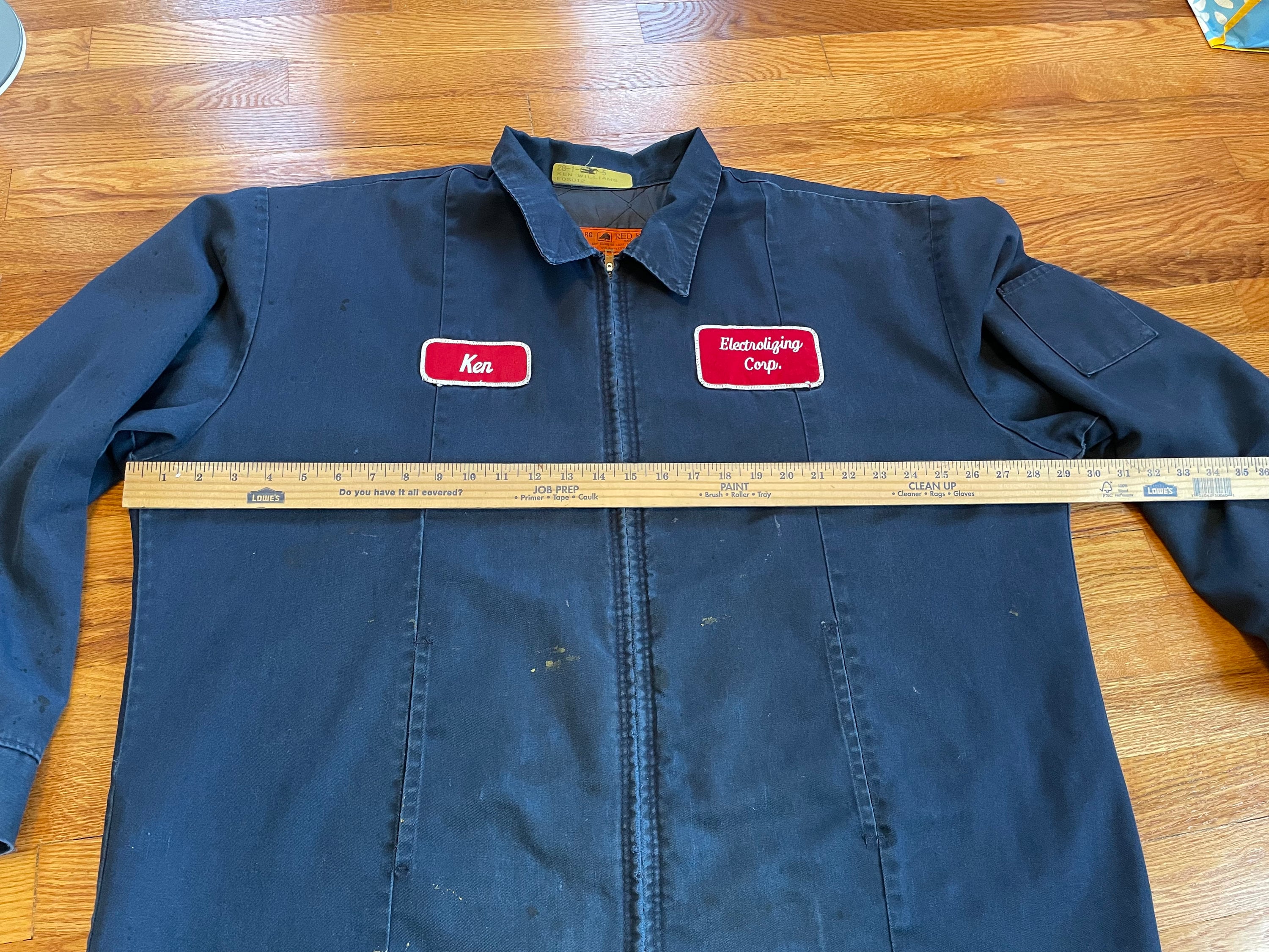 Timeless 80s/90s Punk Rock Grunge Workman's Zip up Jacket Timeless 80s/90s Punk Rock Grunge Workman's Zip up Jacket