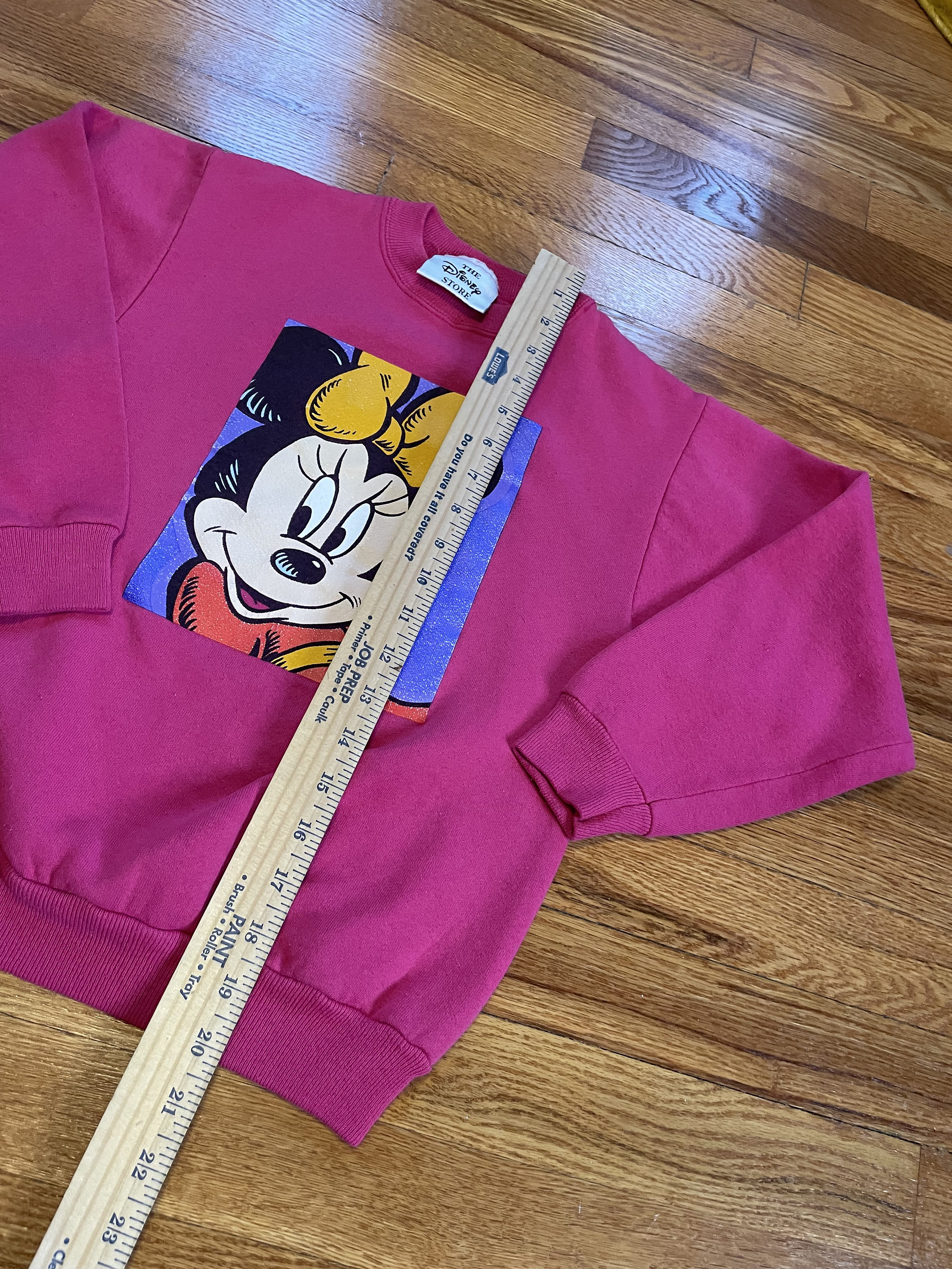 90s Minnie Mouse Vintage Pink Crewneck Sweatshirt Sweater