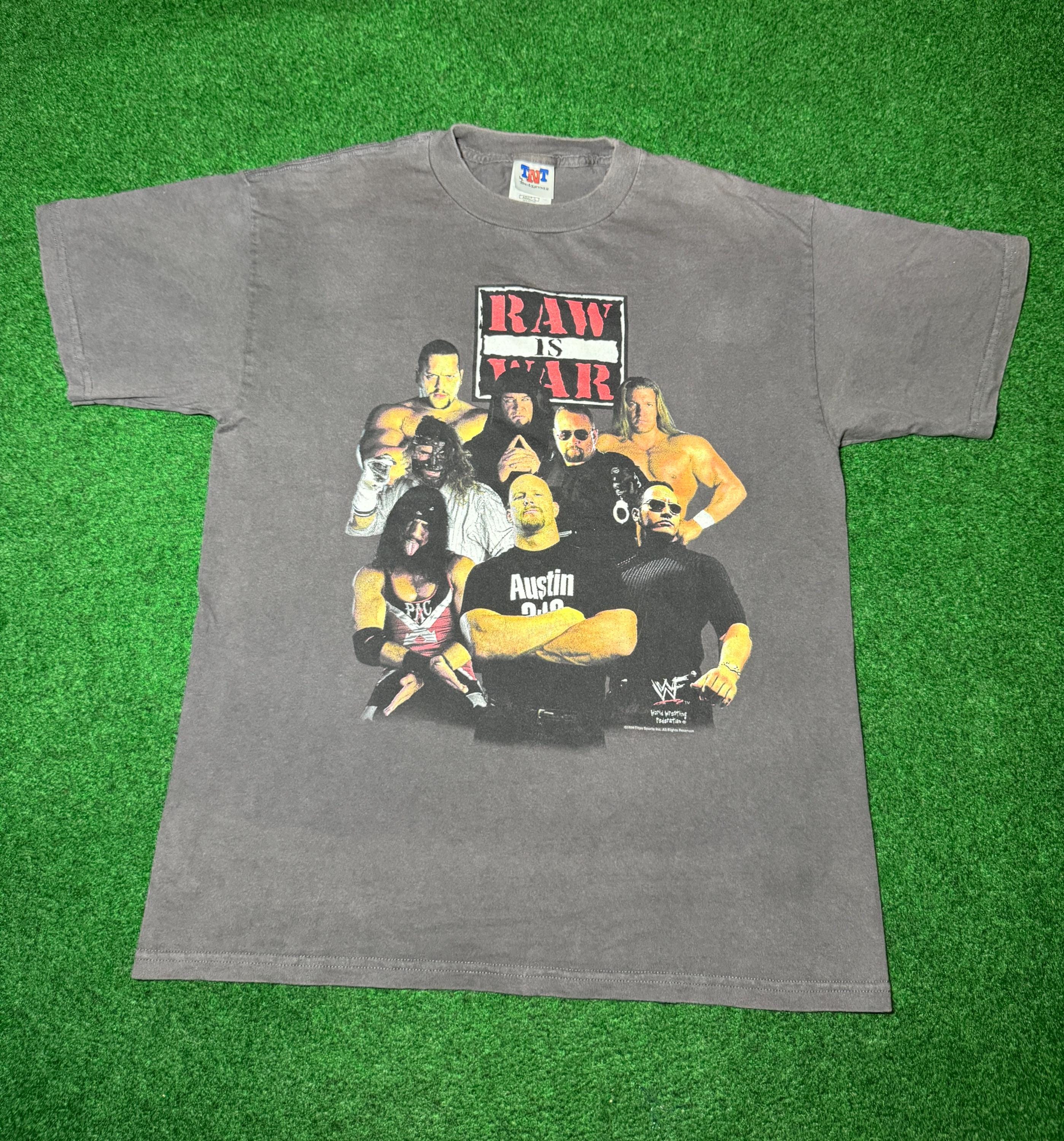 シャツ SOLD WWF Dwayne Douglas Johnson THE ROCK WWF WWE THE ROCK Dwayne Johnson Team Bring It T-SHIRT MENS
