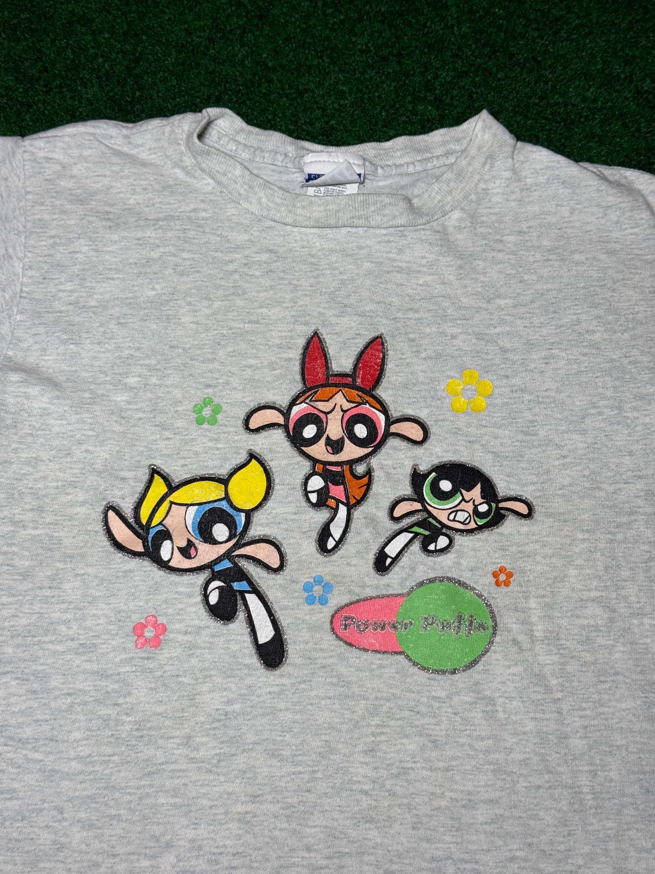 90年代 パワパフガールズ Tシャツ、カートゥーンネットワーク 